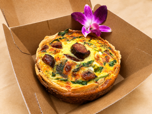 Eggstra Fancy Quiche $14